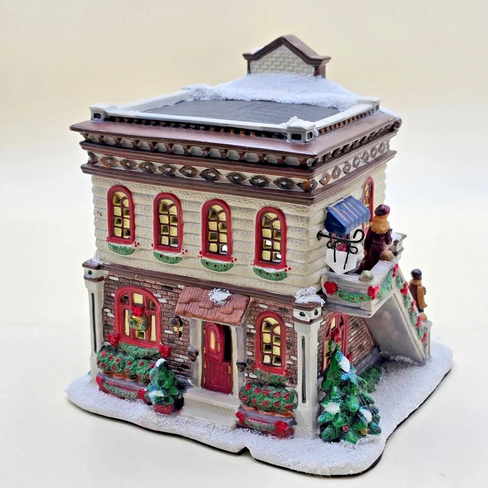 St. Nicholas Square Kringle's Coffee Shop and Cafe Village Collection 2005 Boxed